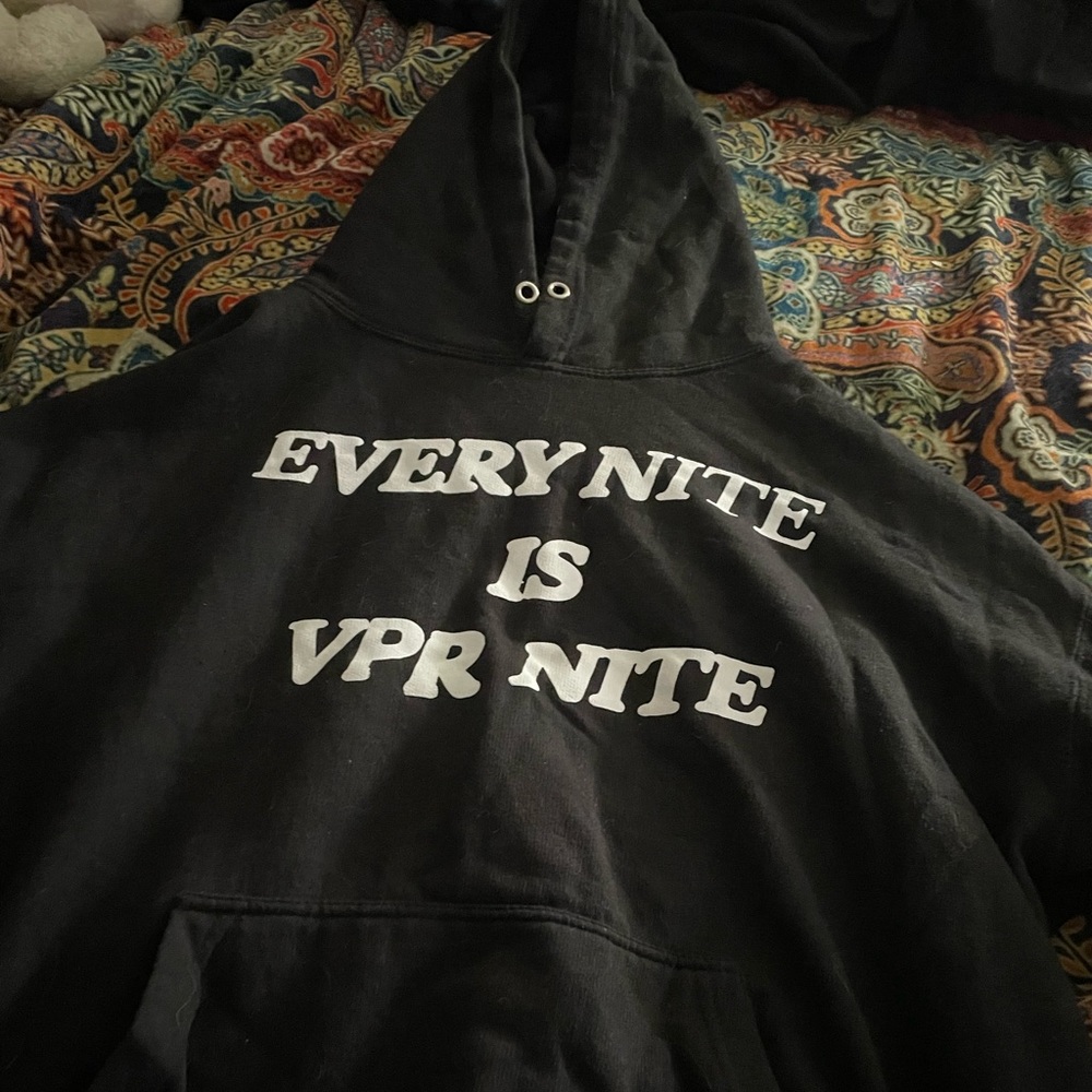 Emo Nite x Vanderpump Rules collaboration hoodie